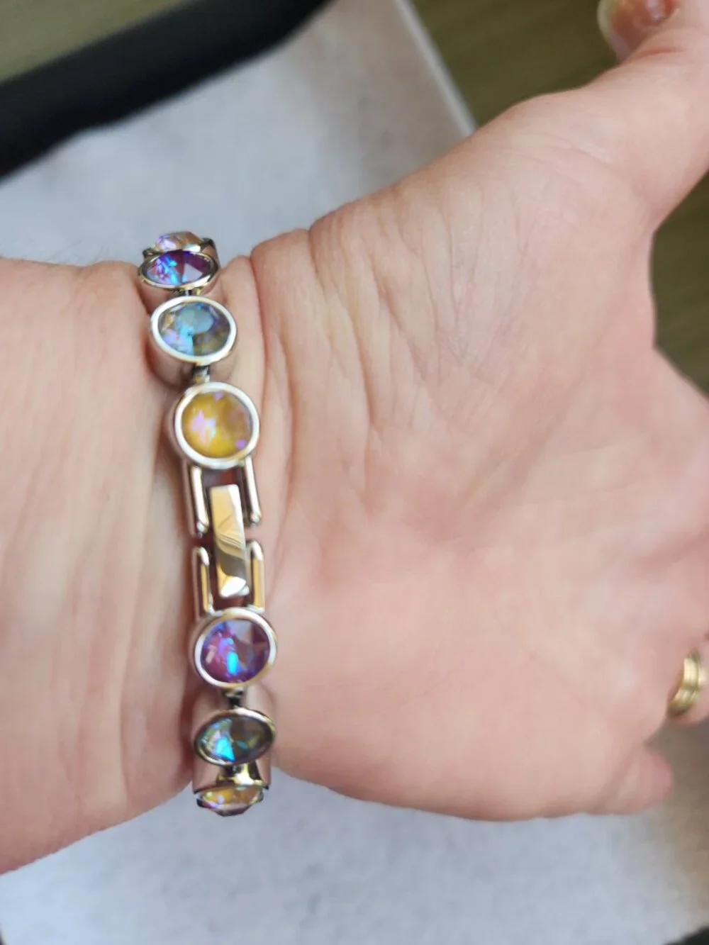 Autumn Delite Ice Bracelet - Touchstone Crystal